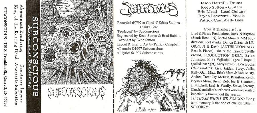 Subconscious - Abominant Rendering