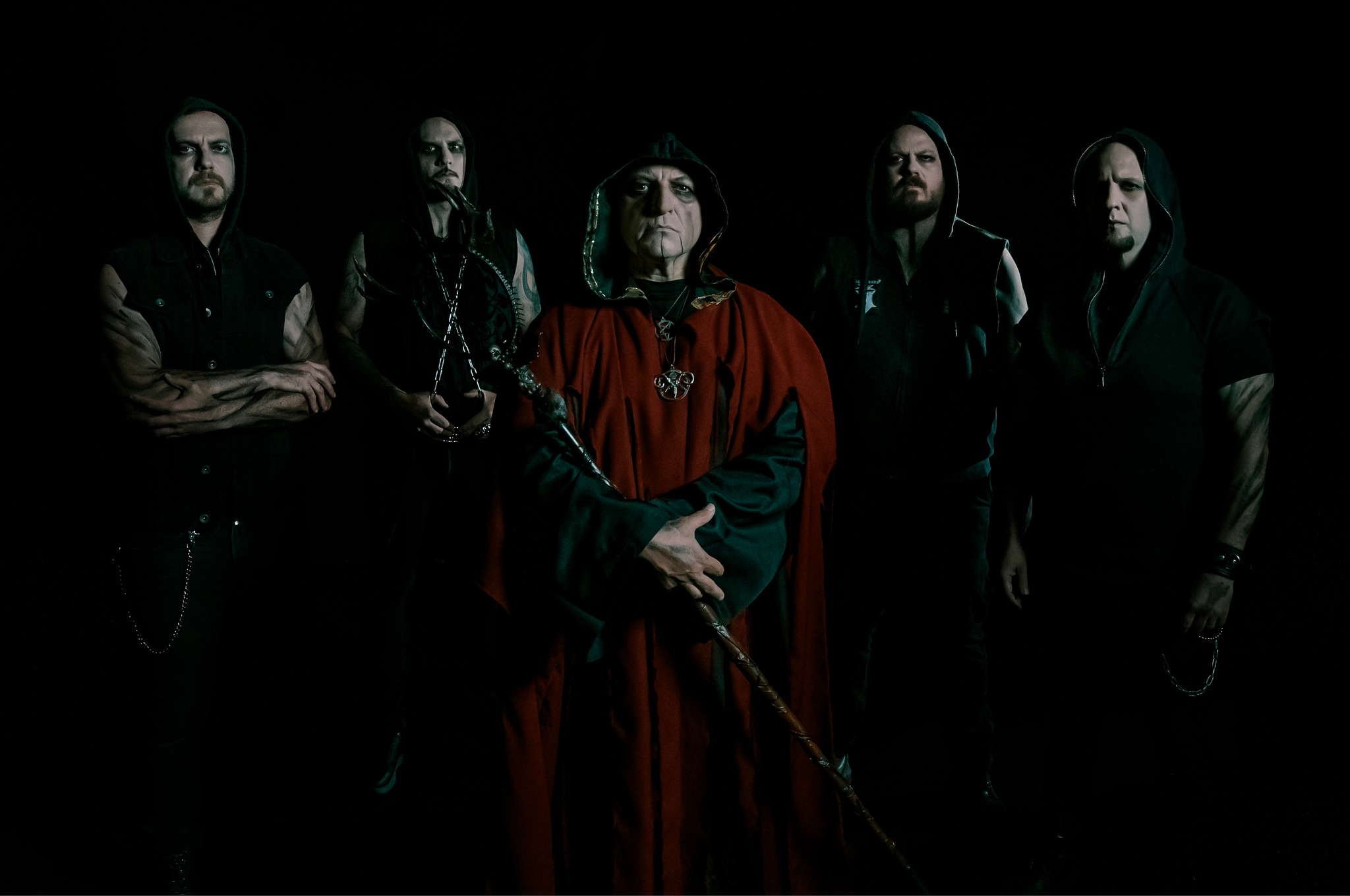 BANDS, ROTTING CHRIST & VARATHRON split LP