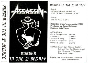 Assassin - Murder in the First Degree
