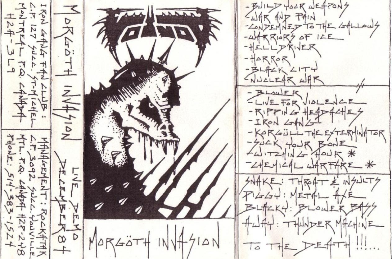 Voivod - Morgoth Invasion (1984)