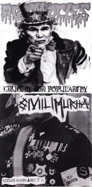 Agathocles / Siviilimurha - Cruelty For Popularity / Sodan Sankareita Agathocles / Siviilimurha - Cruelty For Popularity / Sodan Sankareita