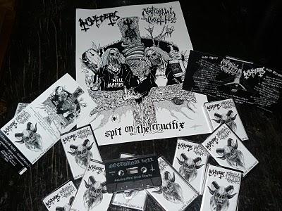 <br />Nocturnal Hell / Insulters - Spit on the Crucifix
