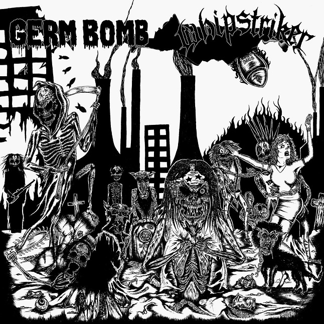 Whipstriker / Germ Bomb - Germ Bomb / Whipstriker