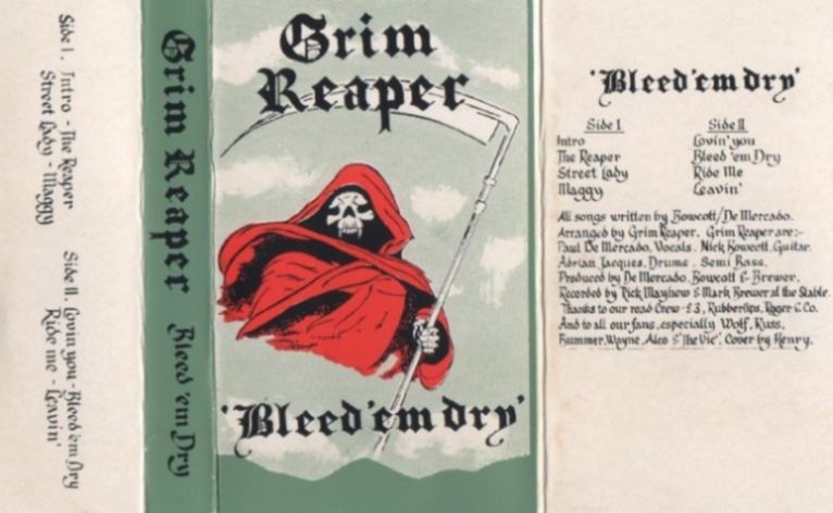 Click to zoom Grim Reaper - Bleed 'em Dry