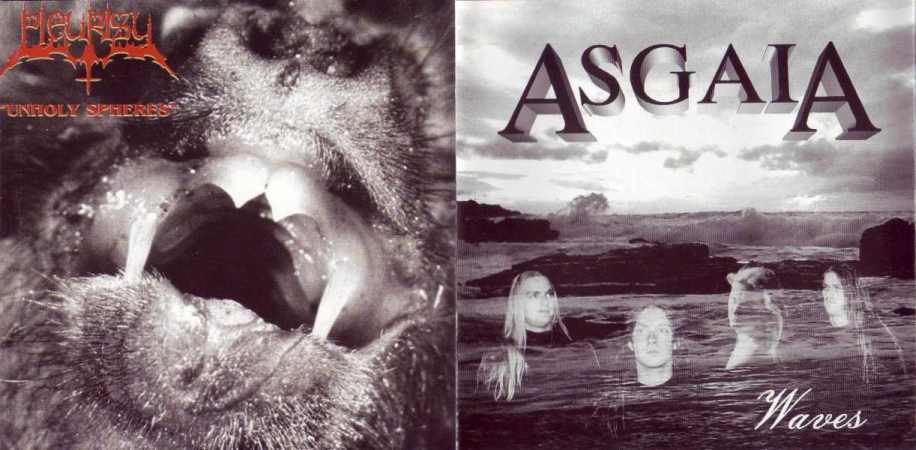 Asgaia / Pleurisy - Unholy Spheres / Waves