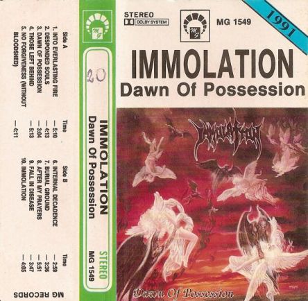 immolation dawn of possession shirt