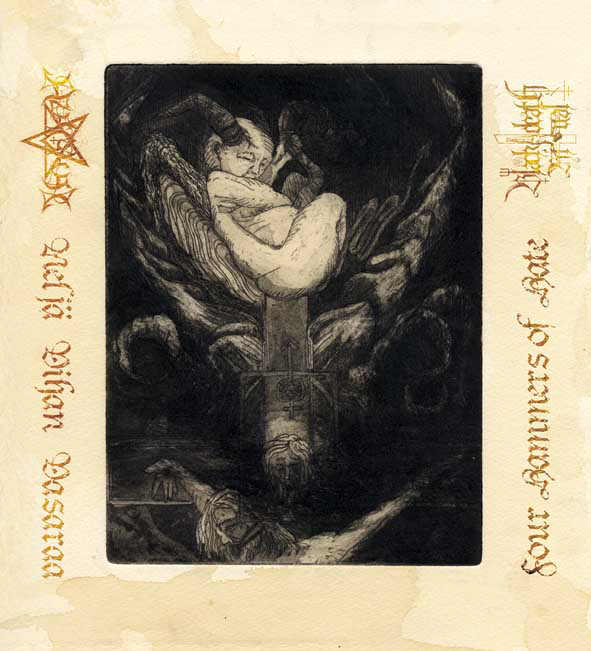 Azaghal / Black Death Ritual - Neljä Vihan Vasaraa / Four Hammers of Hate