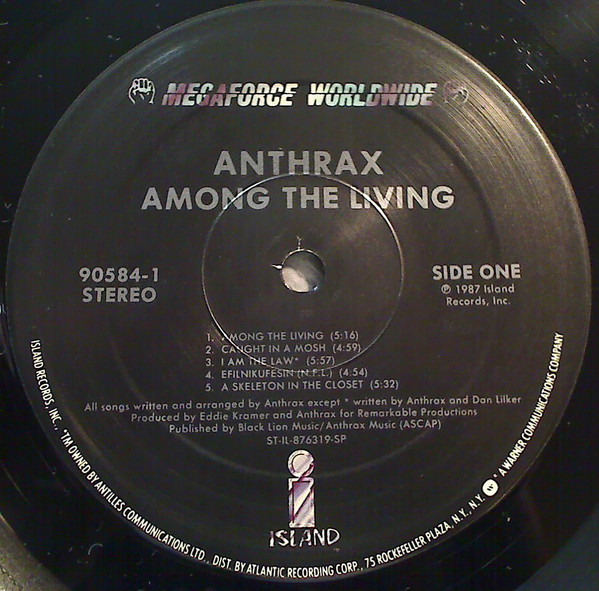 Anthrax Among the Living Encyclopaedia Metallum The Metal Archives Anthrax Among the Living Encyclopaedia Metallum The Metal Archives