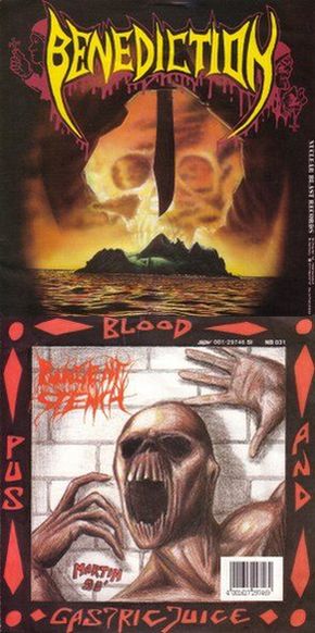 Pungent Stench / Benediction - Blood, Pus & Gastric Juice / Confess All Goodness