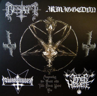 Conquering the World  with True Black Metal War cover (Click to  see larger picture)