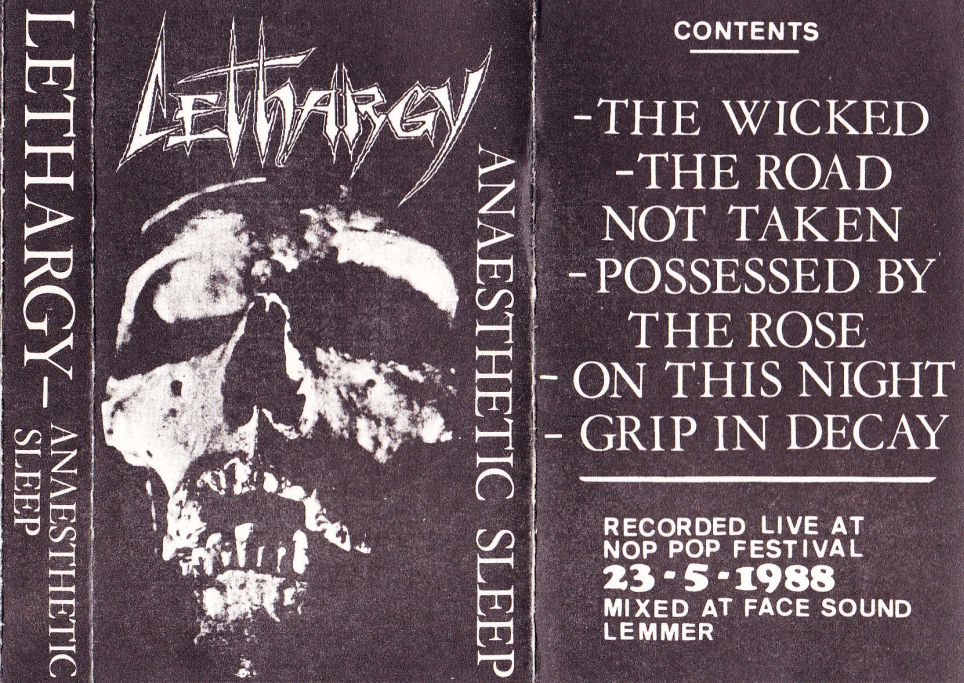 Lethargy - Anaestetic Sleep
