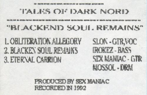 Tales of Darknord - Blackened Souls Remains