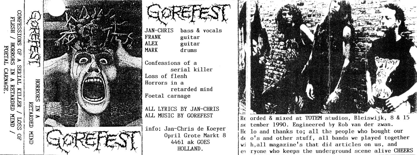 Gorefest - Horrors in a Retarded Mind
