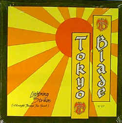 Обложка: Tokyo Blade — Lightning Strikes (Straight Through the Heart)