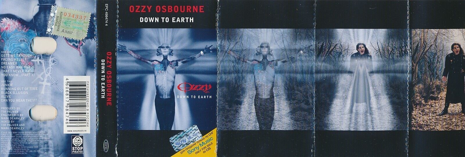 ozzy osbourne down to earth tracklist