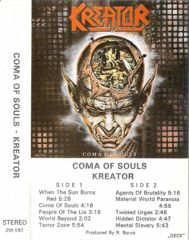 Kreator - Coma of Souls - Encyclopaedia Metallum: The Metal Archives