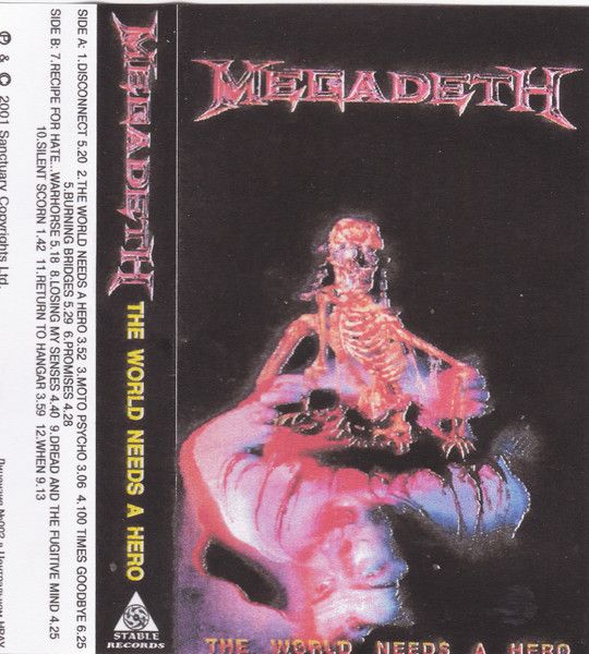 Megadeth - The World Needs a Hero - Encyclopaedia Metallum: The Metal  Archives
