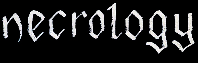 Necrology - Logo