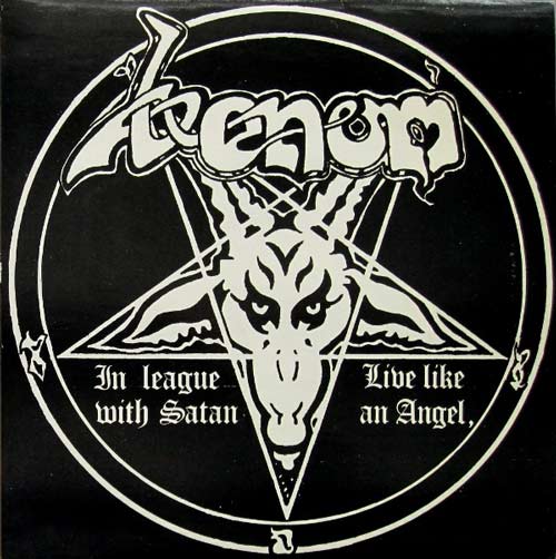 Venom - In League with Satan / Live like an Angel,