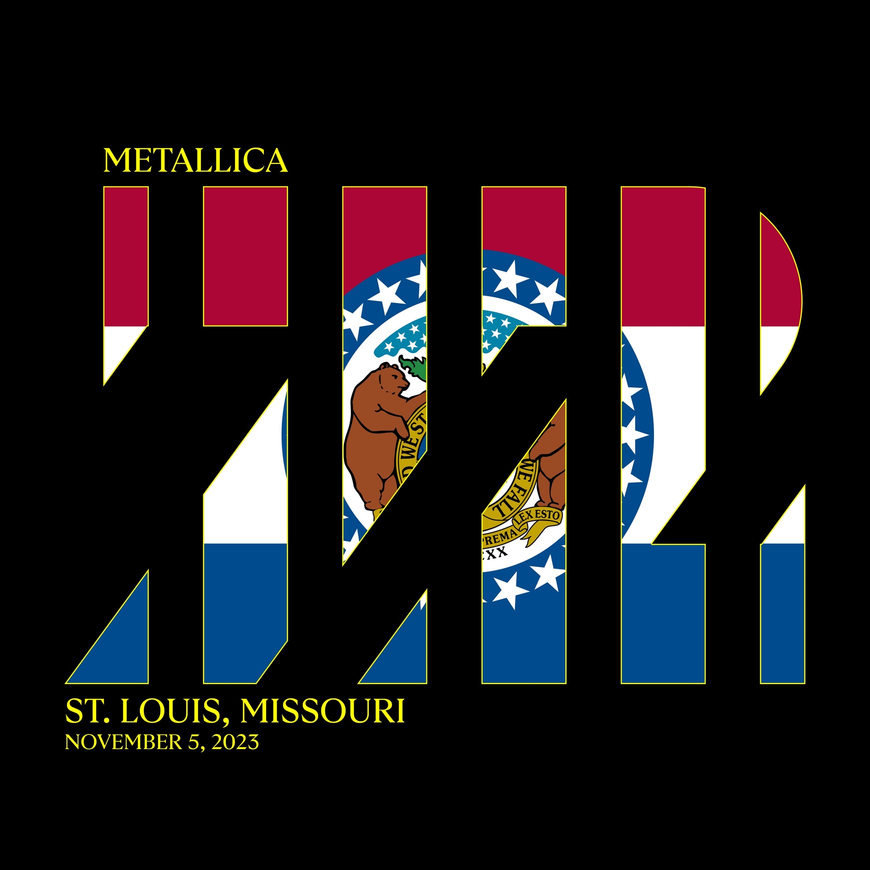 Metallica Live Metallica St. Louis, MO November 5, 2023