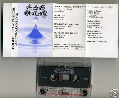 Gardens of Obscurity - The Abyss of Coloured Tears