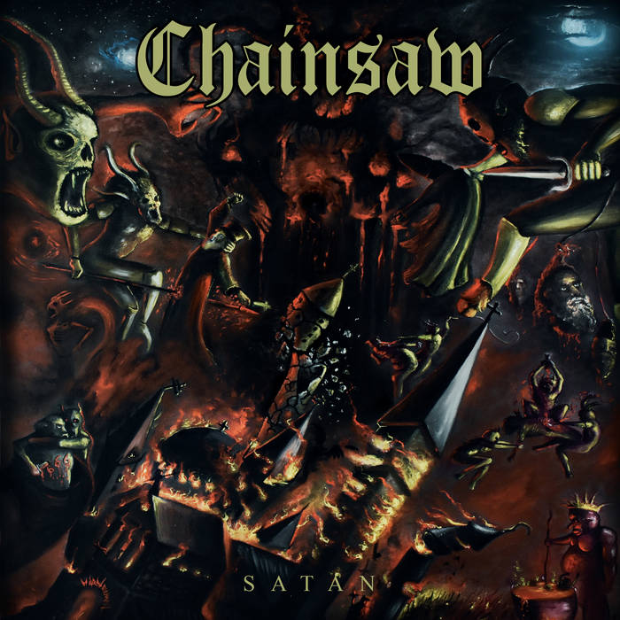 Обложка: Chainsaw — Satan