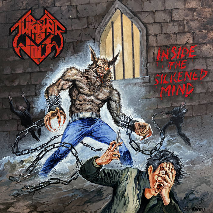 Обложка: Thrasher Wolf — Inside the Sickened Mind