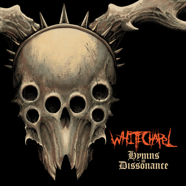 Обложка: Whitechapel — Hymns in Dissonance