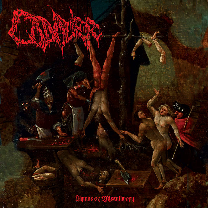Обложка: Cadaver — Hymns of Misanthropy