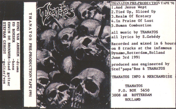 Thanatos - Pre-Production Tape 1991