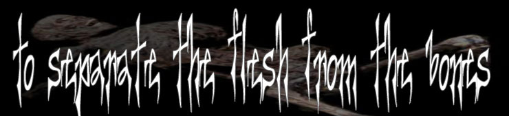 To Separate the Flesh from the Bones - Logo