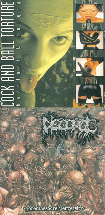 Disgorge / Cock and Ball Torture - Barefoot & Hungry / Goremassacre Perversity