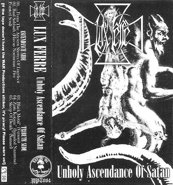 Lux Ferre - Unholy Ascendance of Satan