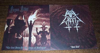 Pagan Rites / Evil Wrath - The First Born - In the Name of Darkness / Anti-Life