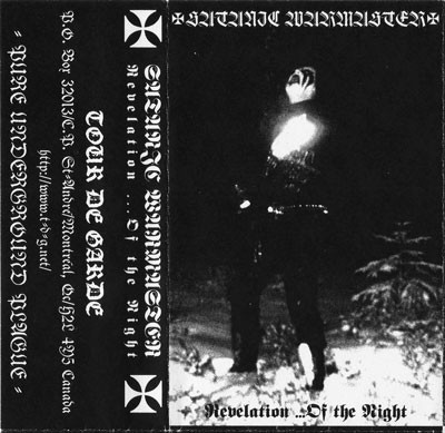 Satanic Warmaster - Revelation ...of the Night