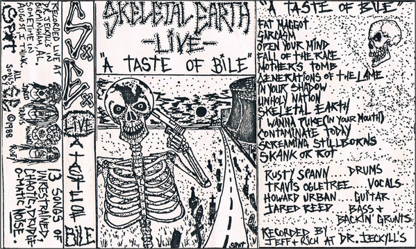Skeletal Earth - A Taste of Bile (Live)