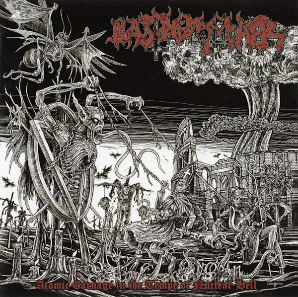 Обложка: Blasphemophagher — Atomic Carnage in the Temple of Nuclear Hell