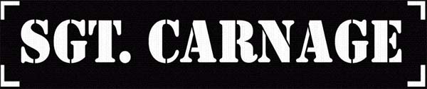 Sgt. Carnage - Logo