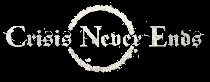 Crisis Never Ends - Logo