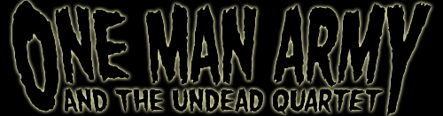 One Man Army and the Undead Quartet - Logo