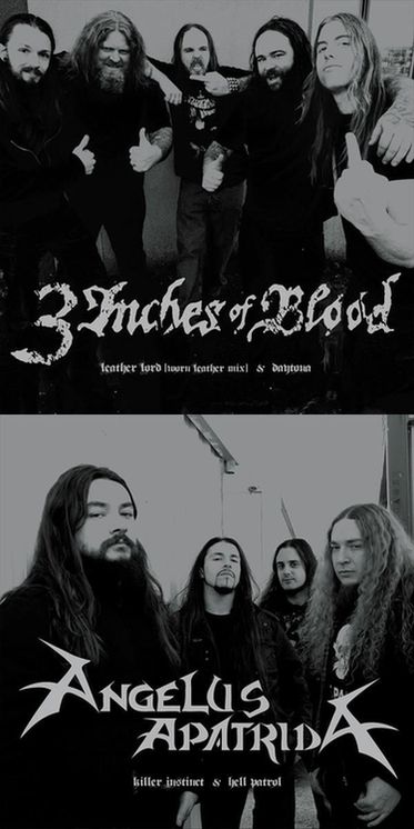 3 Inches of Blood / Angelus Apatrida - 3 Inches of Blood / Angelus Apatrida