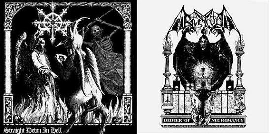 Ravencult / Omega - Straight Down in Hell / Deifier of Necromancy