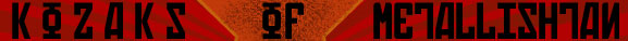 Kozaks of Metallishtan - Logo
