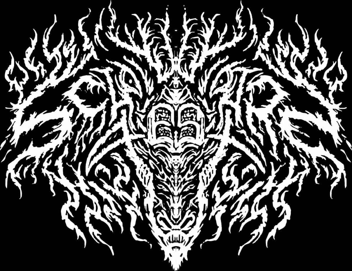 Schwarz. Pest Band. Thorns Black Metal