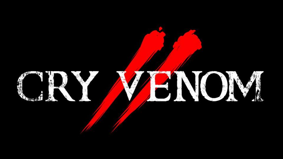 Logo cry. Cry Venom. Венам логотип. Cry Venom Vanquish the Demon.