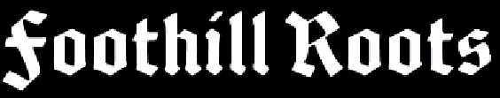 Foothill Roots - Logo