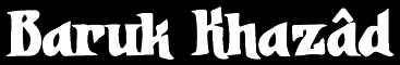 Baruk Khazâd - Logo