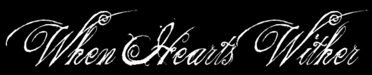 When Hearts Wither - Logo