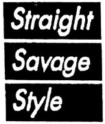 邦楽 Straight Savage Style / Beatdown nyhc Straight Savage Style – Demo '98 – Cassette (Single Sided