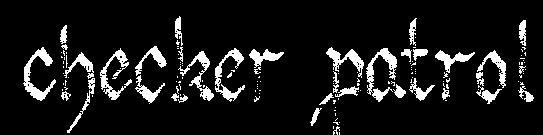 Checker Patrol - Logo